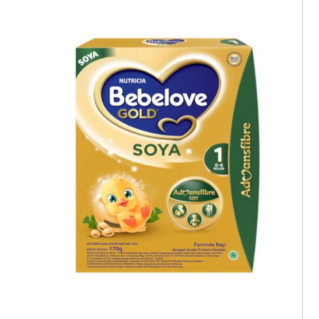 

Bebelove soya 0-6 bulan 170gr