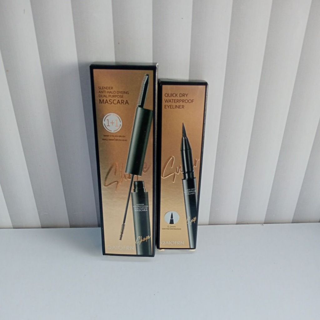 Mascara & Eyeliner Qaiofrn