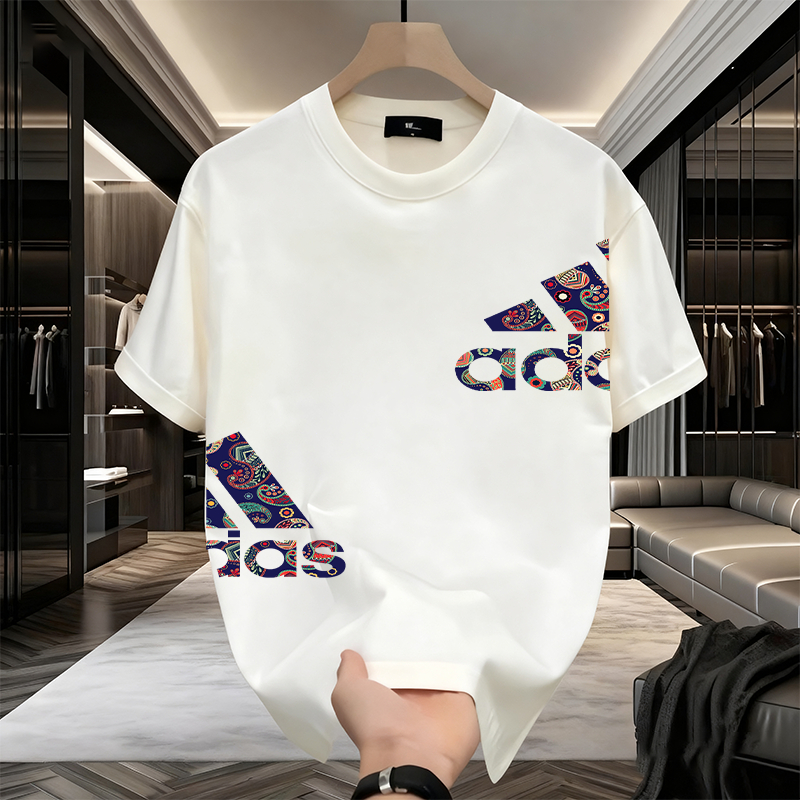 【COD】kaos Adidas Kaos Pria Wanita Unisex Oversize 100% Original - Cotton Heavyweight Lengan Pendek C