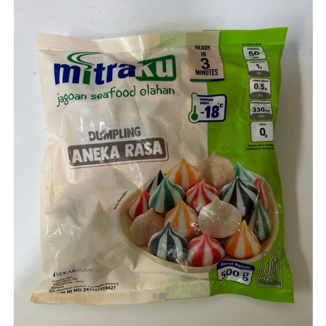 

MITRAKU dumpling mix aneka rasa 500gr