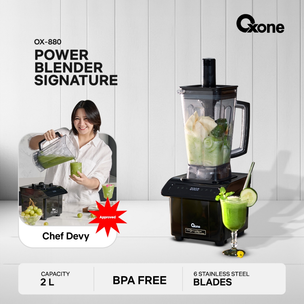 Oxone OX880 Blender Listrik Power Blender 6 Mata Pisau  BPA Free