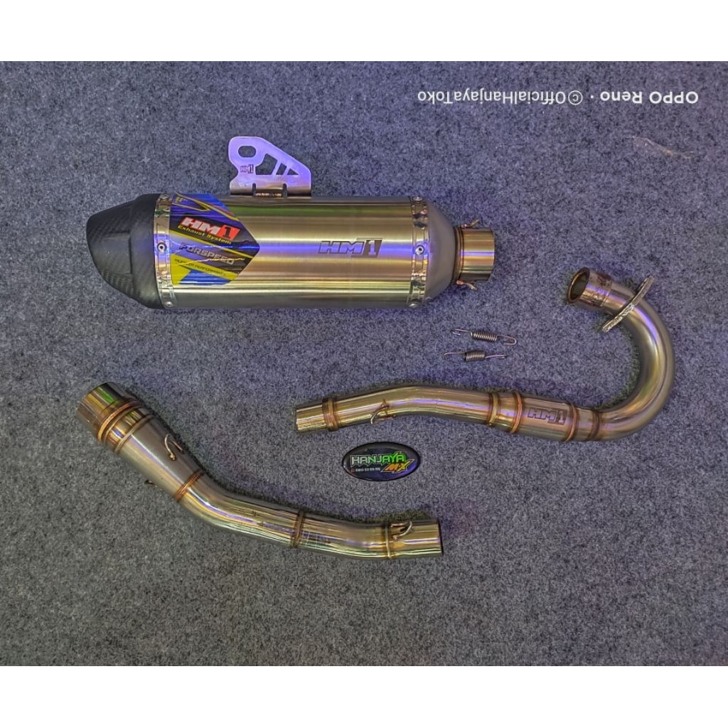 KNALPOT HM1 KLX150 TYPE S,L,G BF, DYTRAKER NEW N OLD