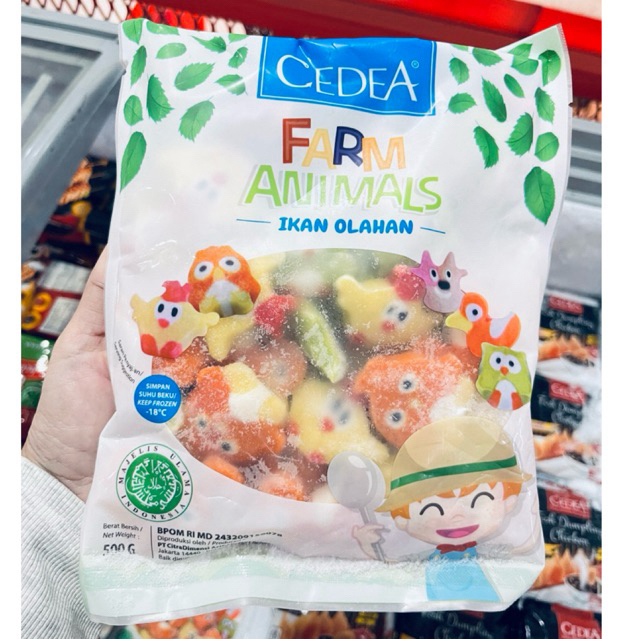 

Farm animals ikan olahan CEDEA 500gr
