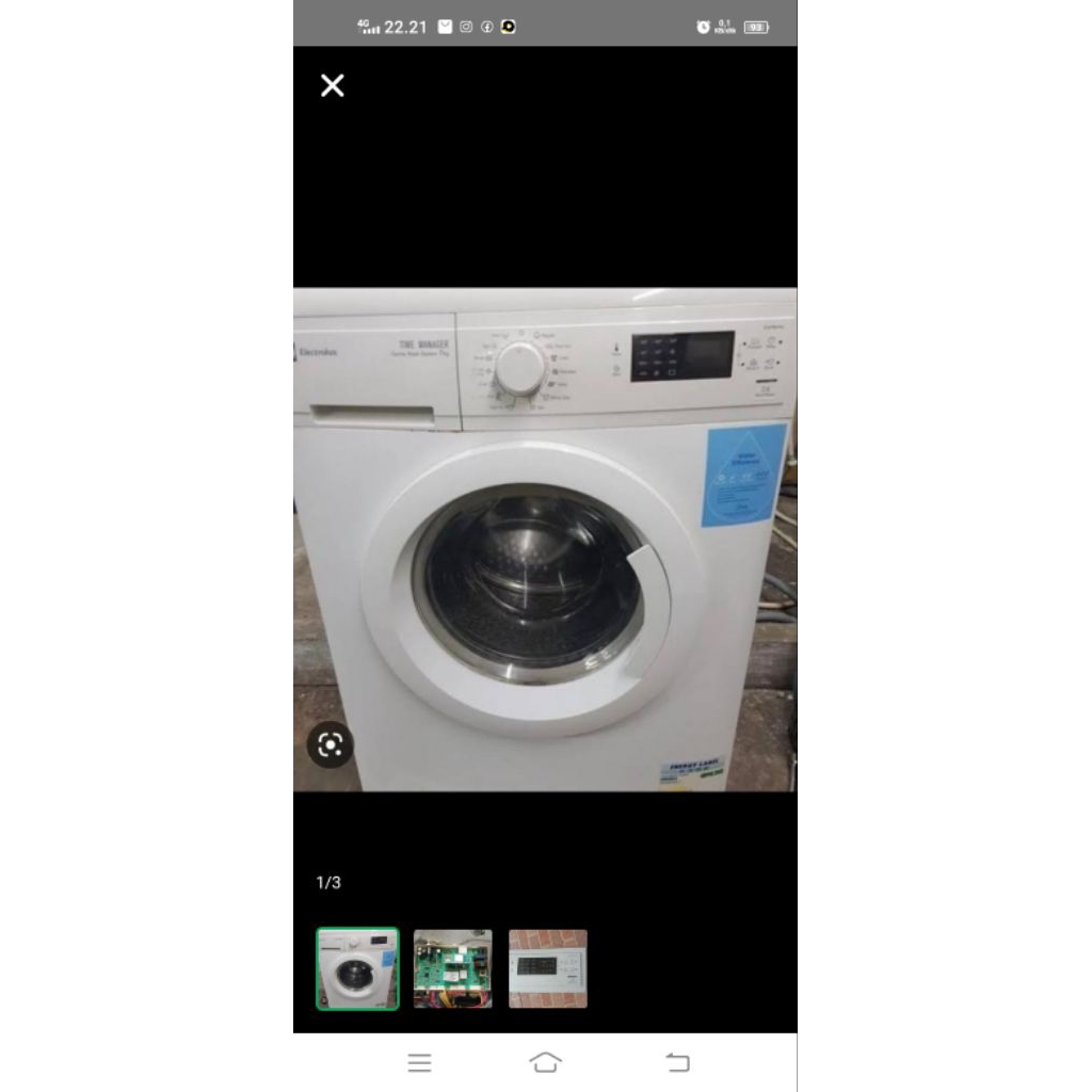 modul mesin cuci electrolux ewp85742