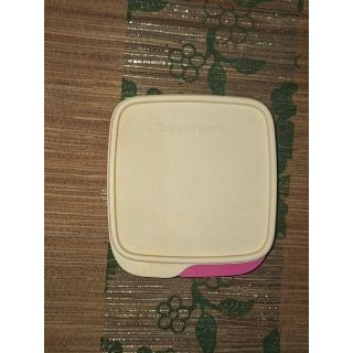 PROMO KOTAK MAKAN TUPPERWARE 3 SEKAT WARNA PINK