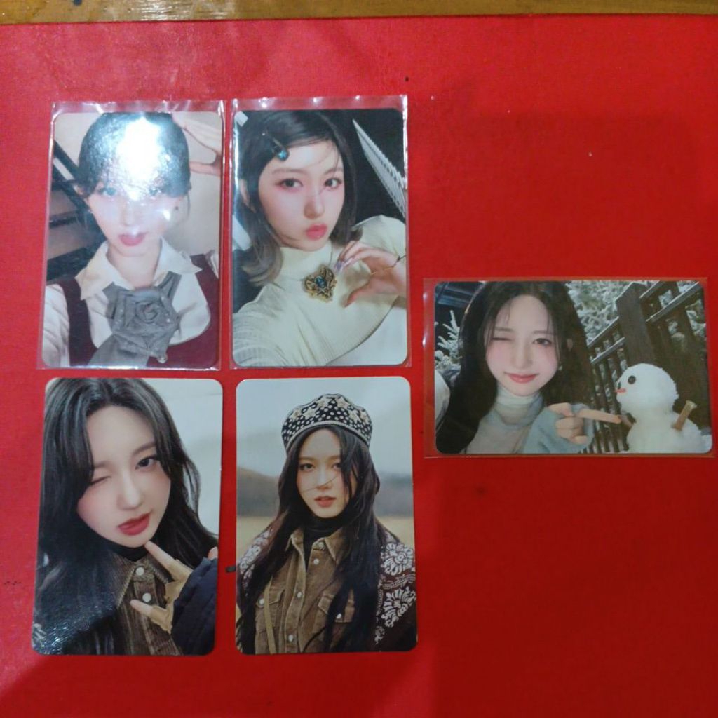 PHOTOCARD OFFICIAL GAEUL IVE