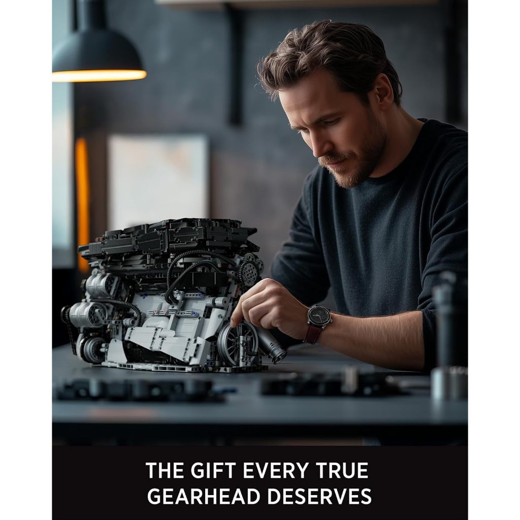 new Nifeliz L6 Engine Building Set, Advanced Collectors Engine Model Toy