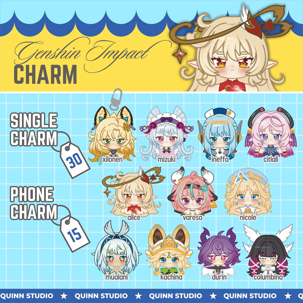 GENSHIN IMPACT - Fanmade Merchandise