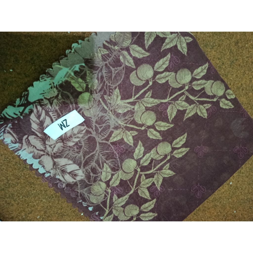 [PRELOVED] ZM ZASKIA MECCA JILBAB VOAL MOTIF