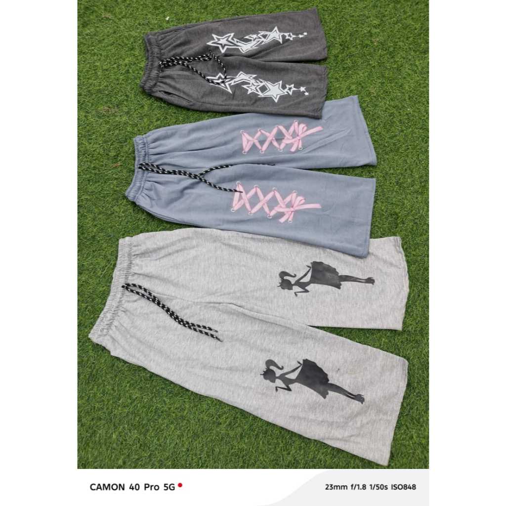 Promo Celana Baggy Skena// Celana Kulot Skena // Celana Skena Anak Perempuan Motif Sablon Premium DT