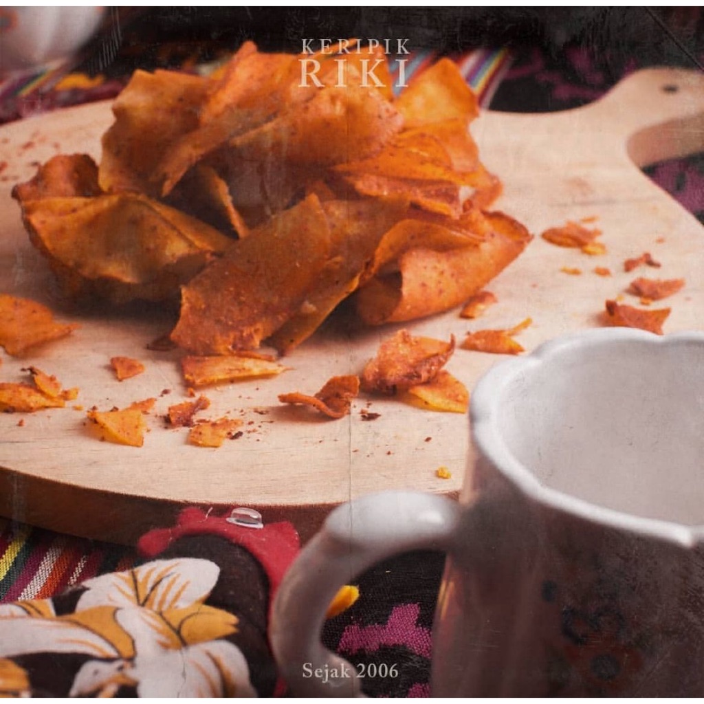 Keripik Riki - Keripik Singkong Pedas Jeruk