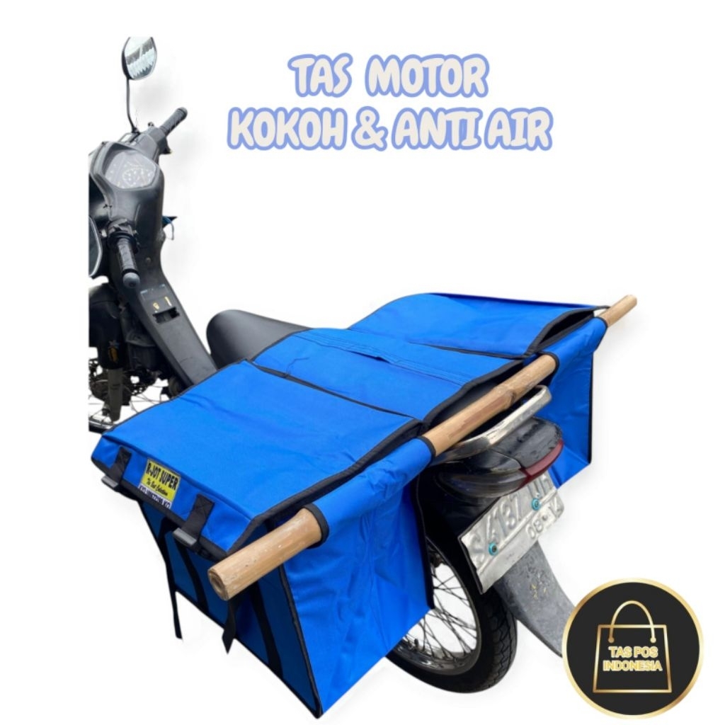 Tas Obrok Motor Besar / Tas Kurir / Ronjot Motor Anti air / Tas Pos / Tas Motor