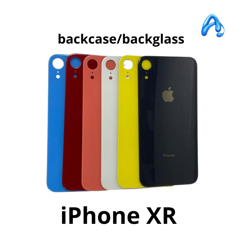 BACK CASSING - BACK GLASS TUTUP BELAKANG IPHONE XR.