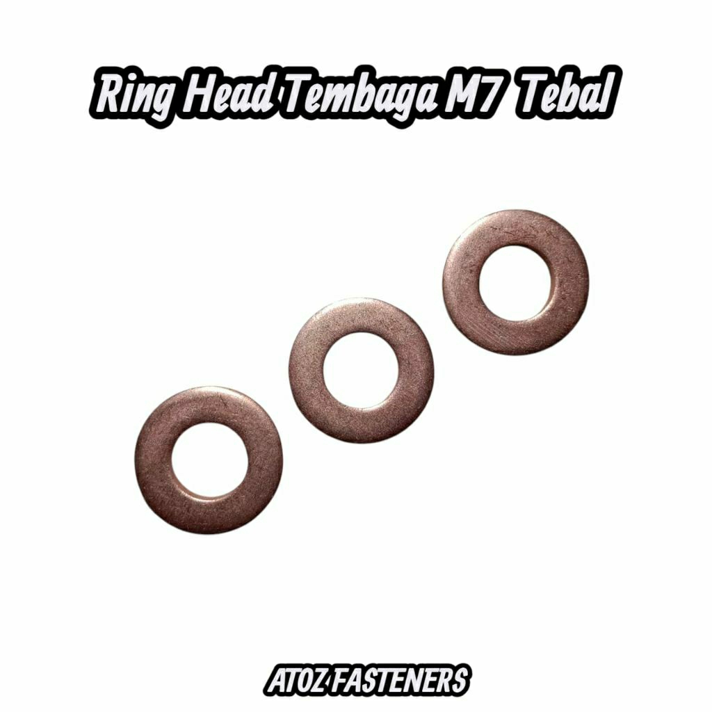 Ring Head Tembaga M7 Tebal