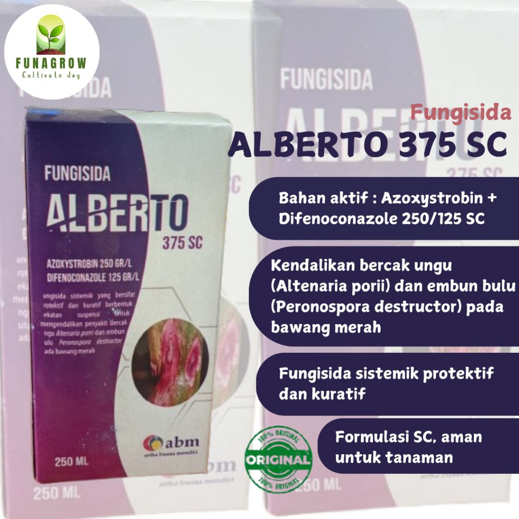 ALBERTO 375 SC (Fungisida Azoxystrobin+Difenoconazole)