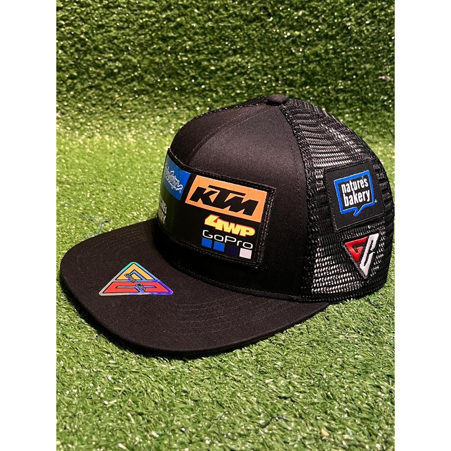 Topi Motor Balap RACING KTM ORIGINAL HIP-HOP PRIA
