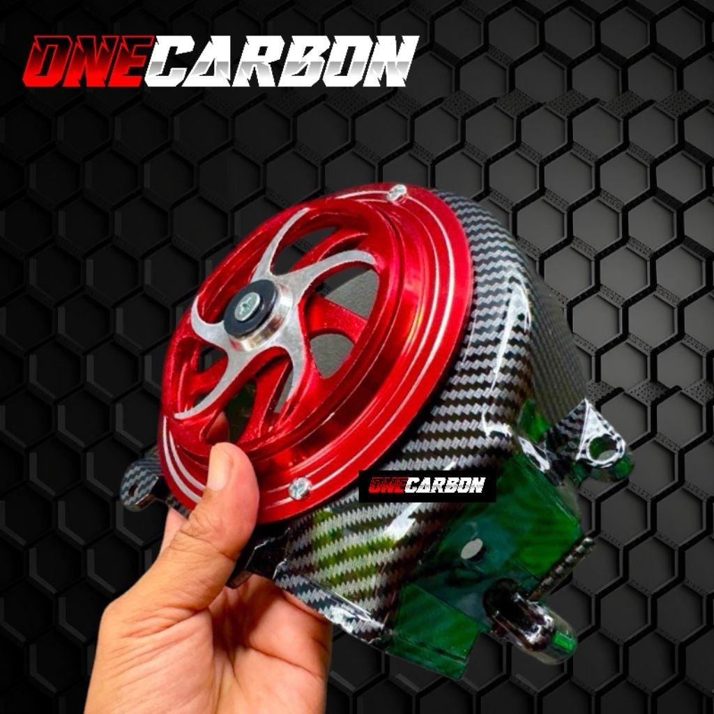 KIPAS SPINNER CARBON SPINNER BEAT SPINNER SCOOPY GENIO BEAT KRBU BEAT POP▪️kipas + spinner carbon sp