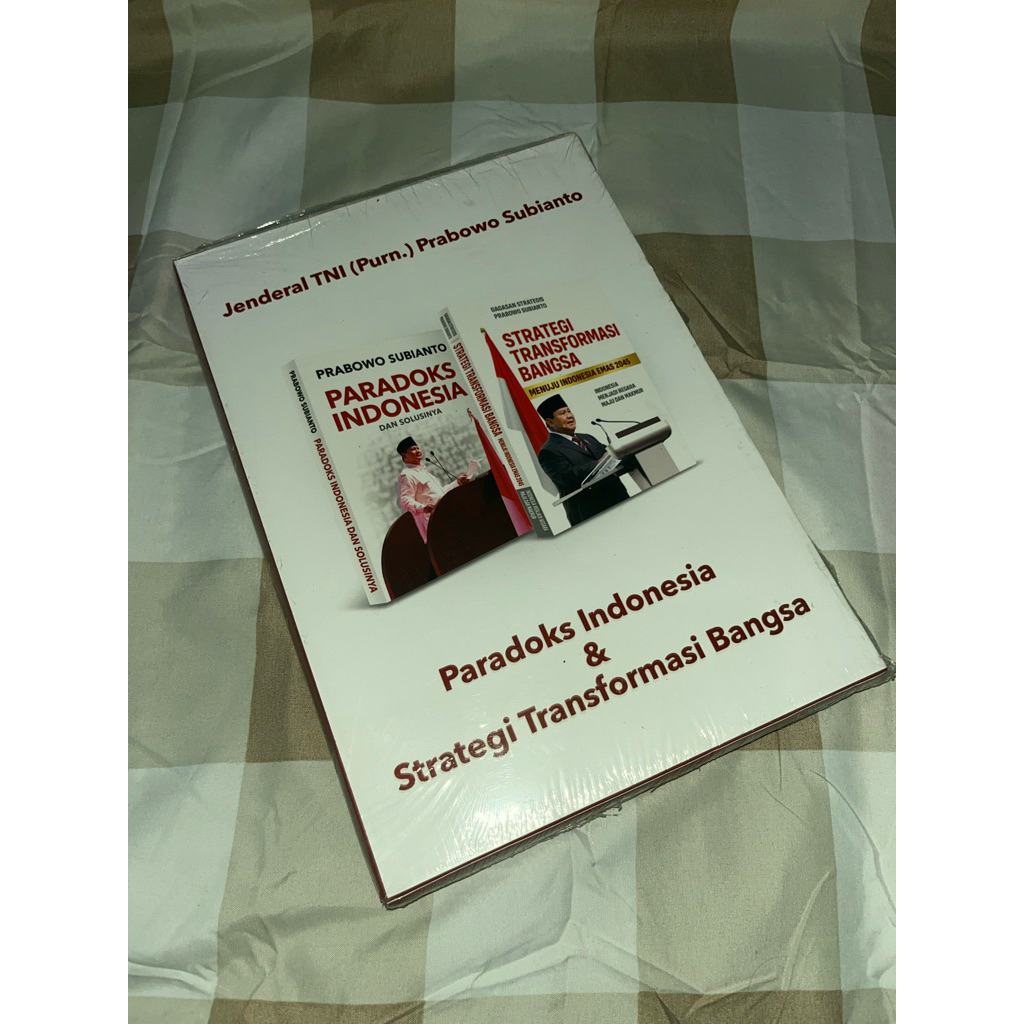 Buku Jenderal TNI (Purn.) Prabowo Subianto : Paradoks Indonesia & Strategi Transformasi Bangsa