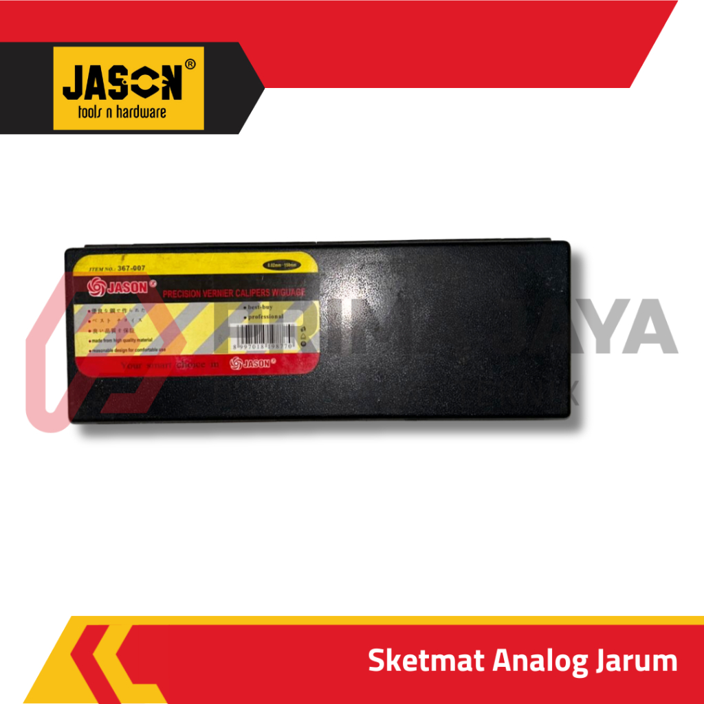 SKETMAT ANALOG JARUM / DIAL CALIPER / JANGKA SORONG JAM JASON