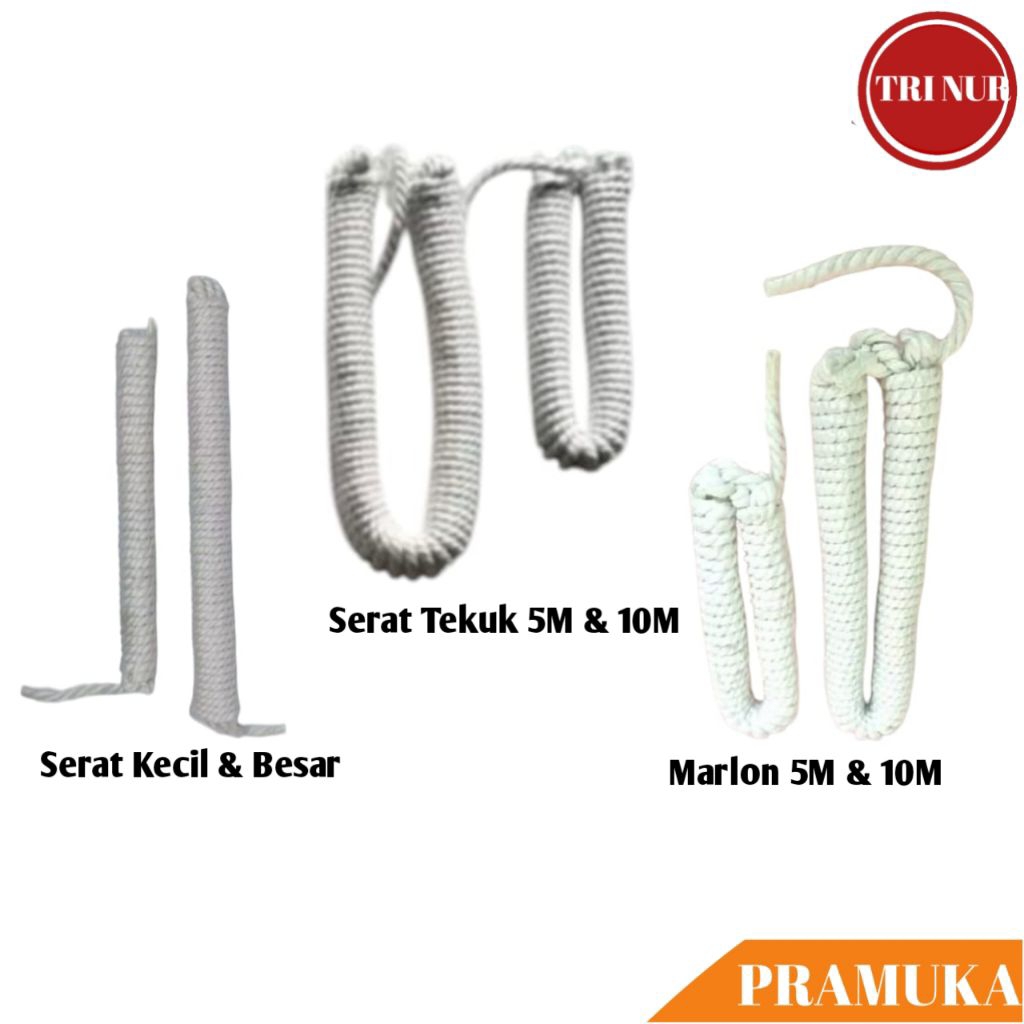 Tali Pramuka Serat & Marlon / Tali Tenda / Tali Pramuka / Tali Marlon / Tali Serat Lurus / Tali Sera