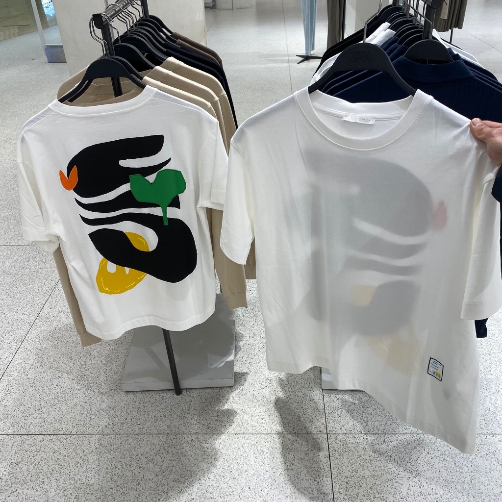 Jastipp. Tshirt Zara (Man)