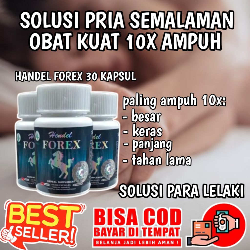 NEW handel forex pembesar kelamin laki laki obat kuat pria tahan lama original asli bpom