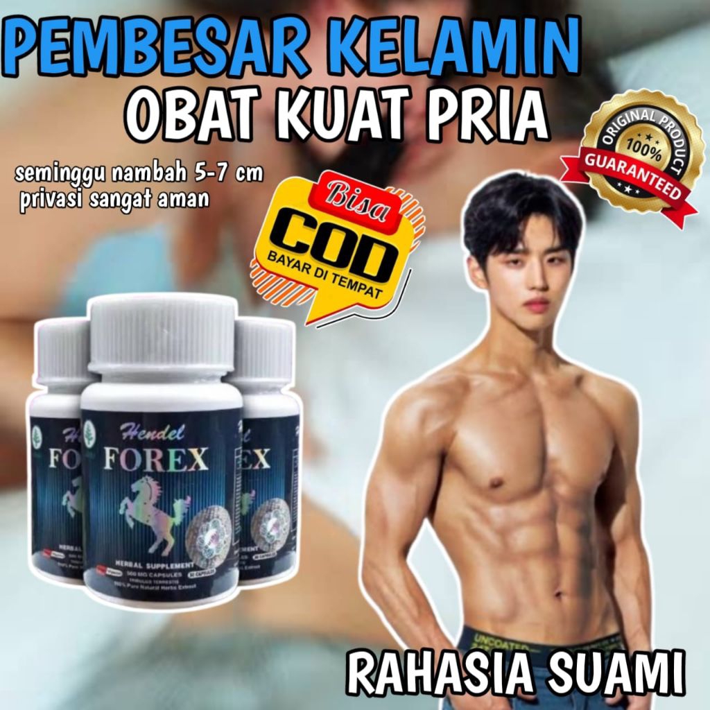 (COD) handel forex pembesar kelamin laki laki obat kuat pria tahan lama original bpom asli