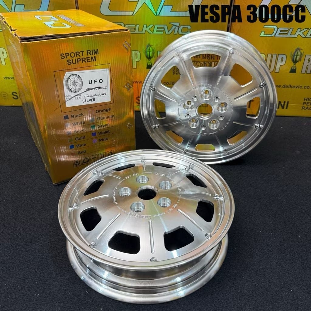 VELG DND DELKEVIC UFO VESPA SPRINT 150/IGET 150/PRIMAVERA 150/LX 300 VESPA 300