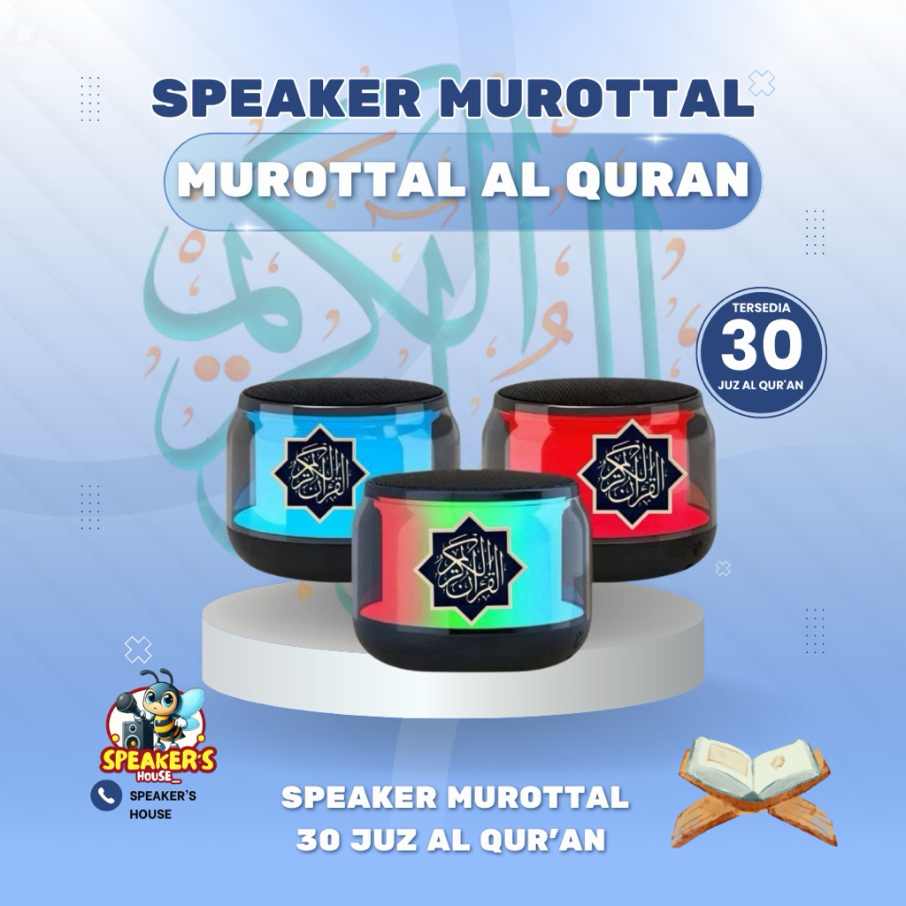 SPEAKER MUROTTAL AL-QUR’AN 30 JUZ TERMURAH