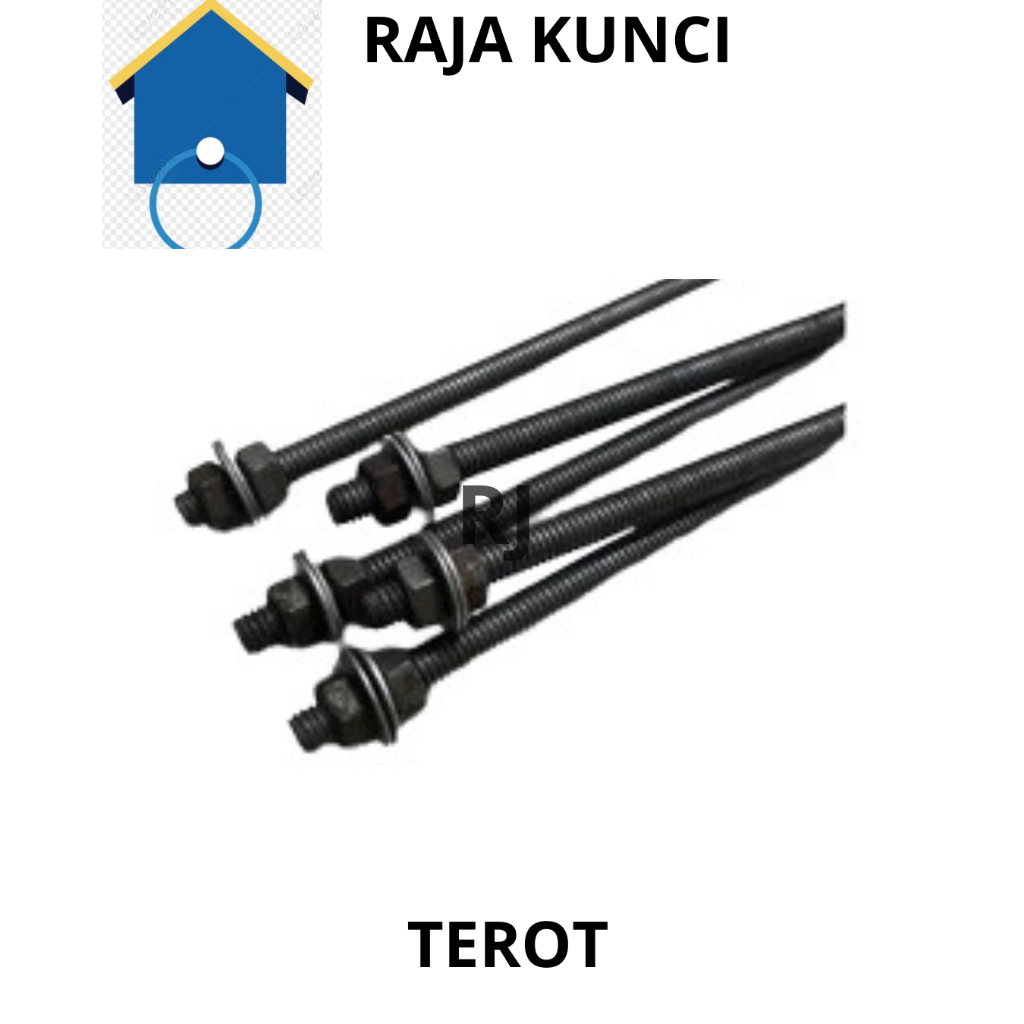 Terot / Besi As Terot / As Drat Tierod / Aluminium Tierot besi