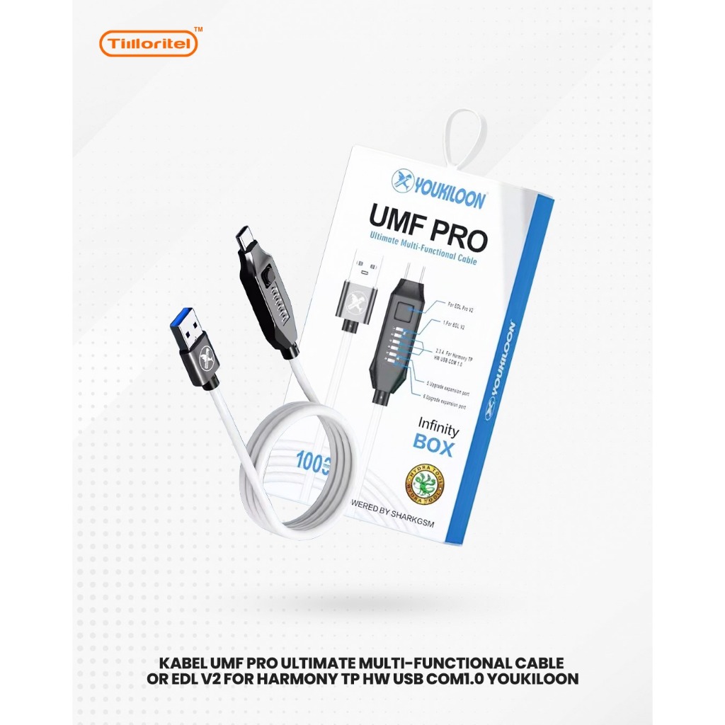 KABEL UMF PRO ULTIMATE MULTI-FUNCTIONAL CABLE FOR EDL V2 FOR HARMONY TP HW USB COM1.0 YOUKILOON