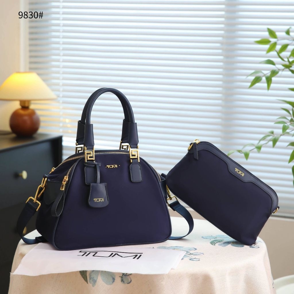 Tas Kerja Wanita TM Set 2in1 3 Ruang Bahan Parasut