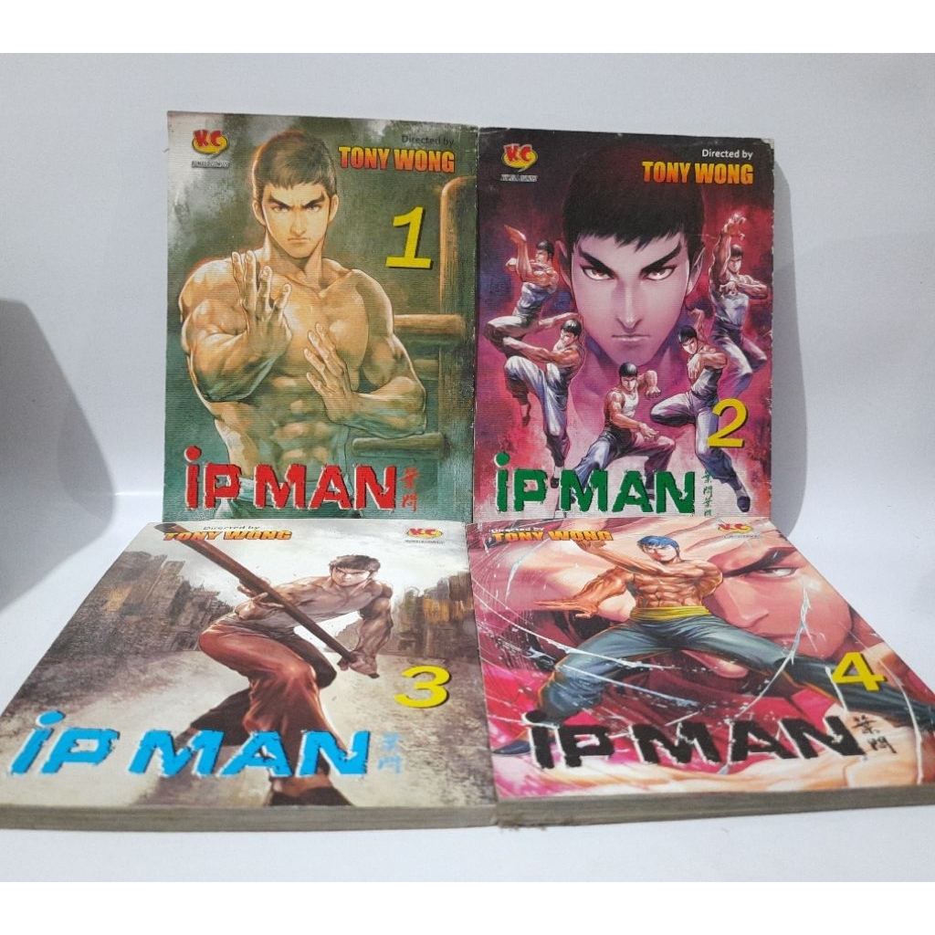Komik IP Man 1-4 set - Tony Wong