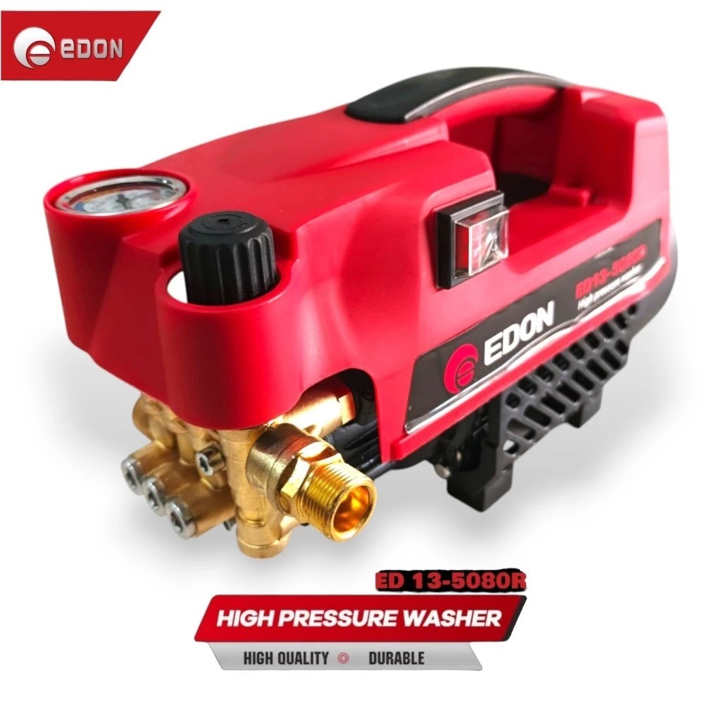ORIGINAL EDON ED 13-5080R MESIN CUCI MOBIL MOTOR AC HIGH PRESSURE WASHER/JET CLEANER