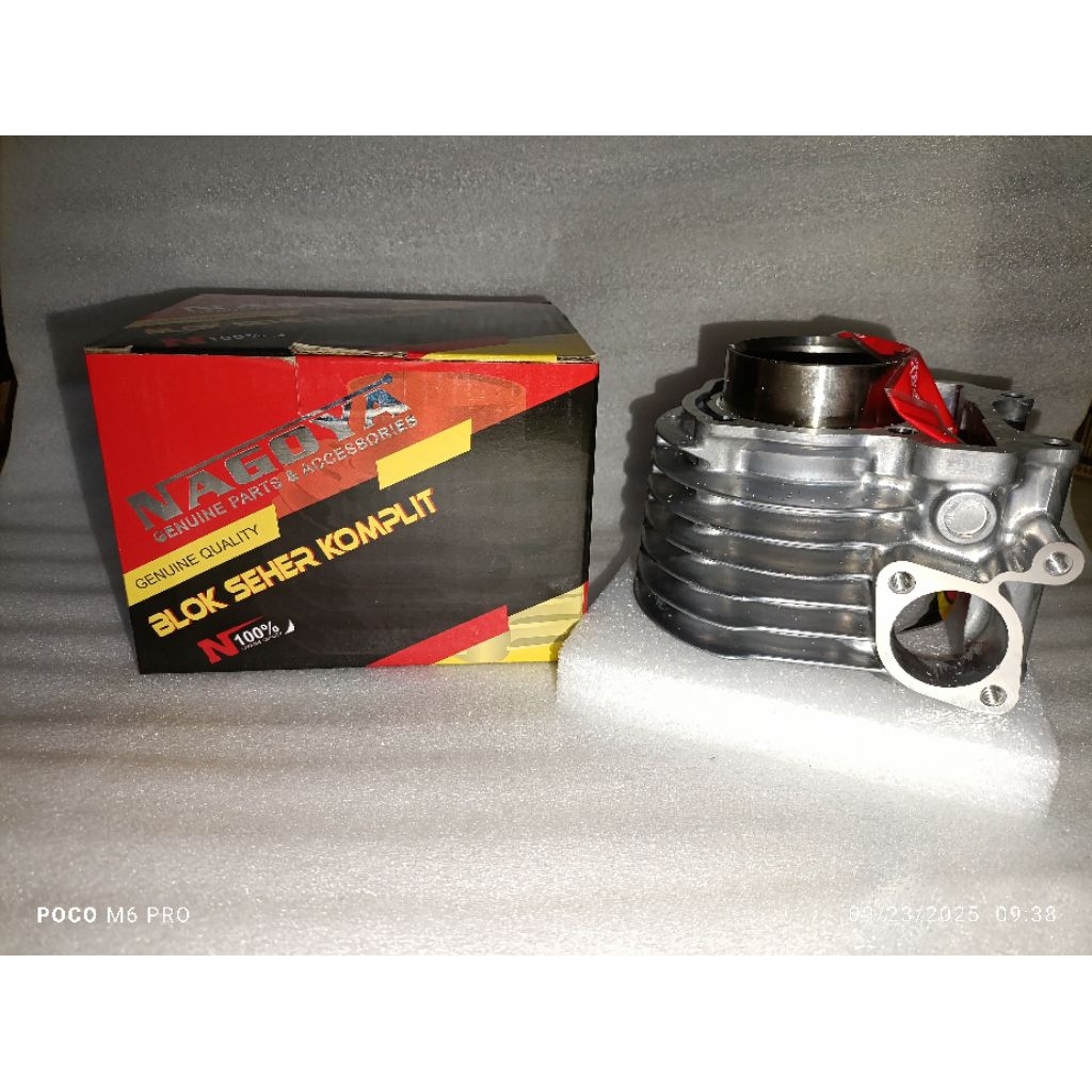 [1 UNIT] BLOK SEHER BEAT FI MERK NAGOYA BORING BLOK SEHER MOTOR BEAT FI MERK NAGOYA