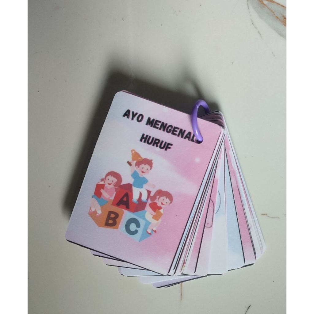Flashcard Huruf Abjad A-Z