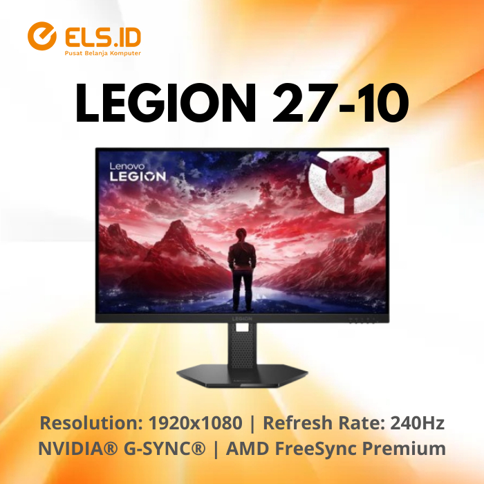 Monitor Gaming Lenovo Legion 27-10 27" FHD IPS 240Hz