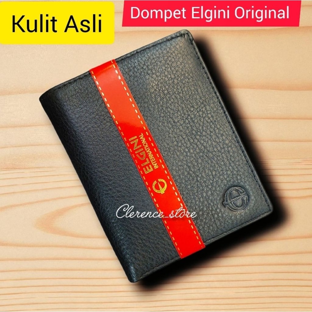 PROMO Dompet Pria Kulit Asli - Dompet Elgini Original 69515
