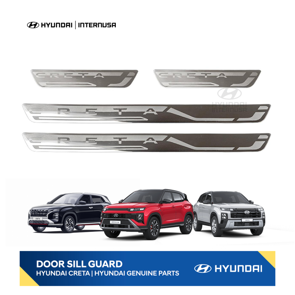 Door Sill Guard Aksesoris Hyundai Creta | Hyundai Genuine Accessories | Hyundai Internusa