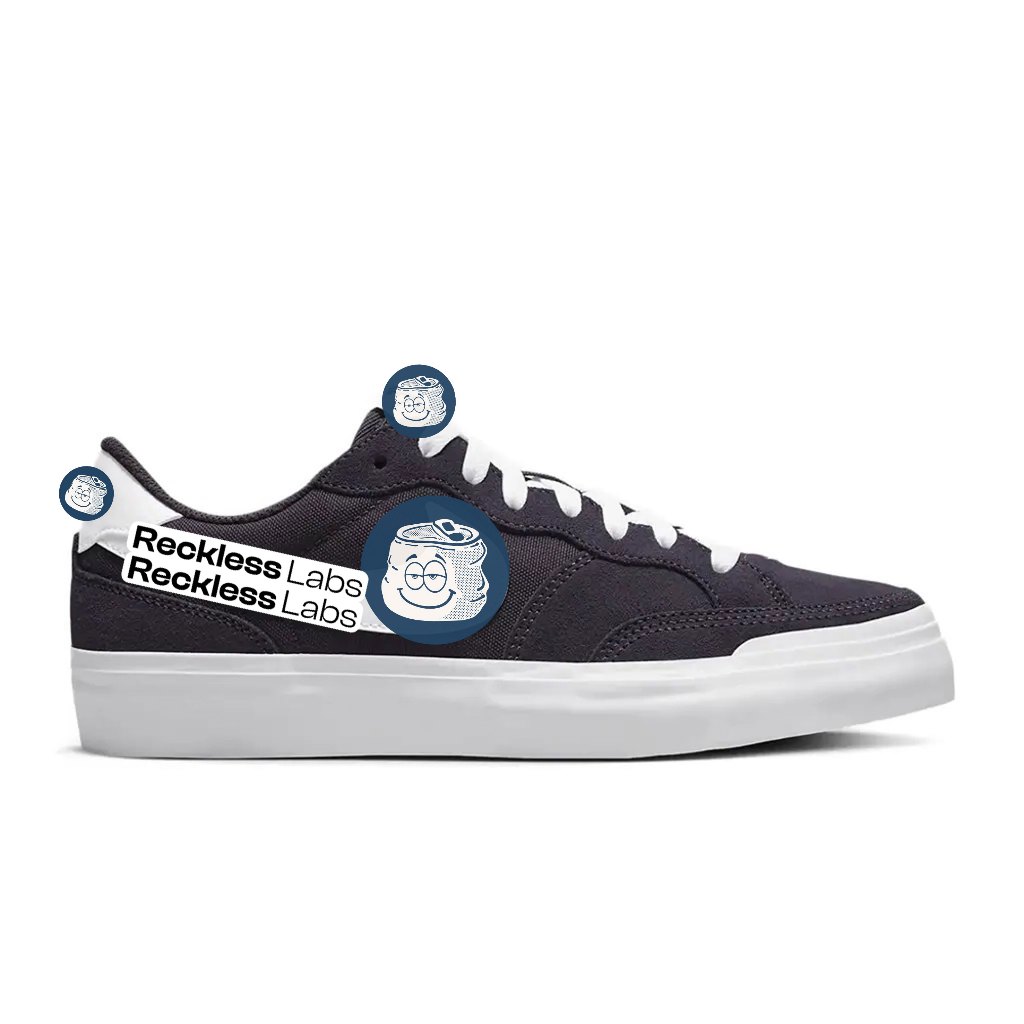 Sepatu Sneaker SB Pogo Plus Black White Original