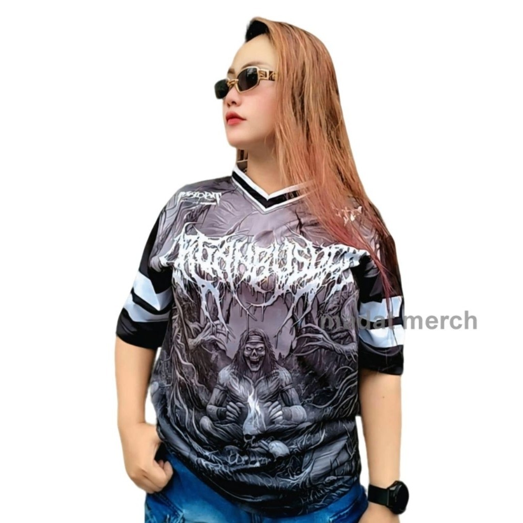 JERSEY - Original Organ Busuck - Paranormal Fullprint Tshirt /Tshirt Distro / kaos band metal origin