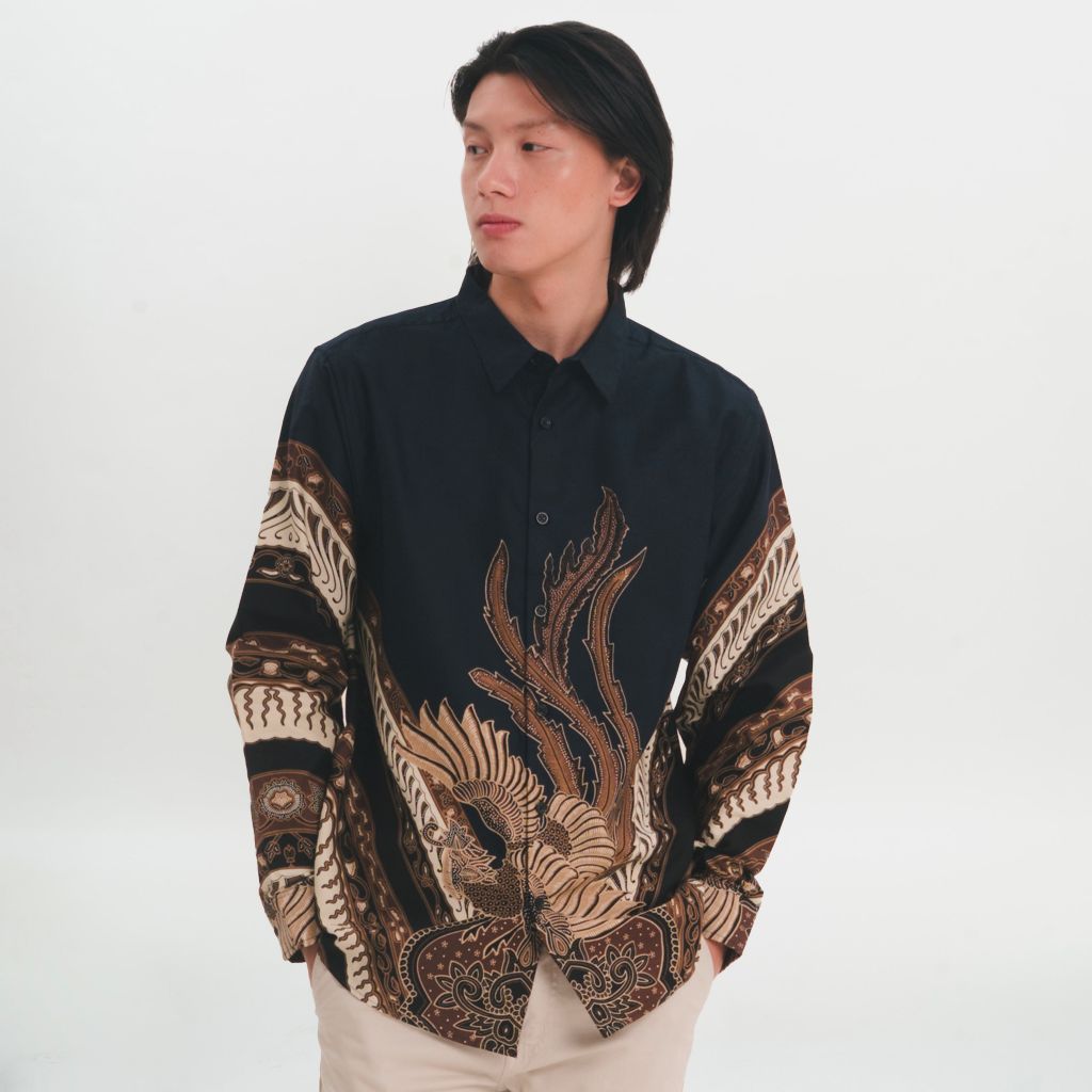 M231 Kemeja Pria Batik Panjang 1241