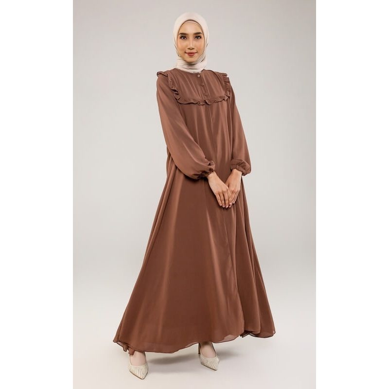 Gamis Muslimah Polos Gamis Kekinian Simpel Elegan