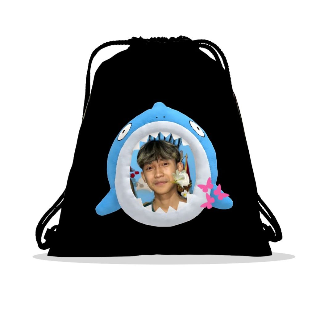Tas Serut Hiu Garuda Wisnu Satria Muda String Bag Gwsm Enthul Boy Wahid Isal Najib