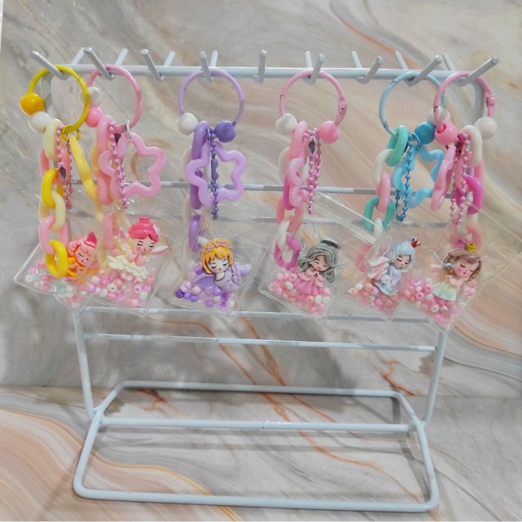 BagCharm Gantungan Kunci Tas Sachet Peri Princess
