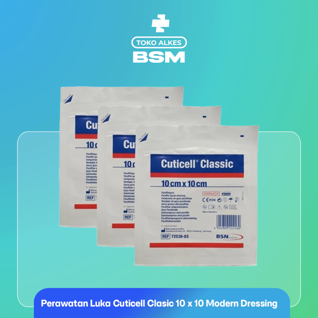BSM - Perawatan Luka Cuticell Clasic 10 x 10 Modern Dressing