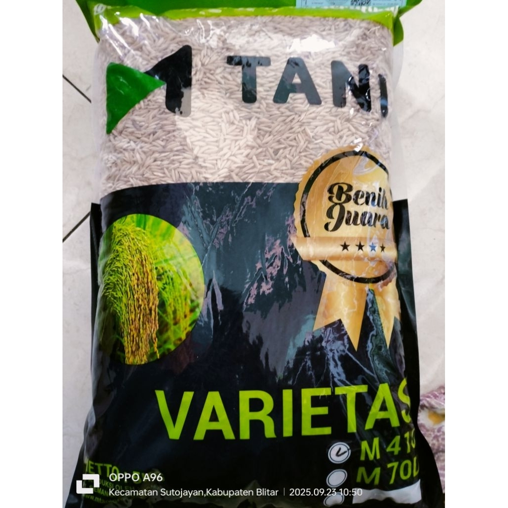 benih padi M tani M410 repack 1kg