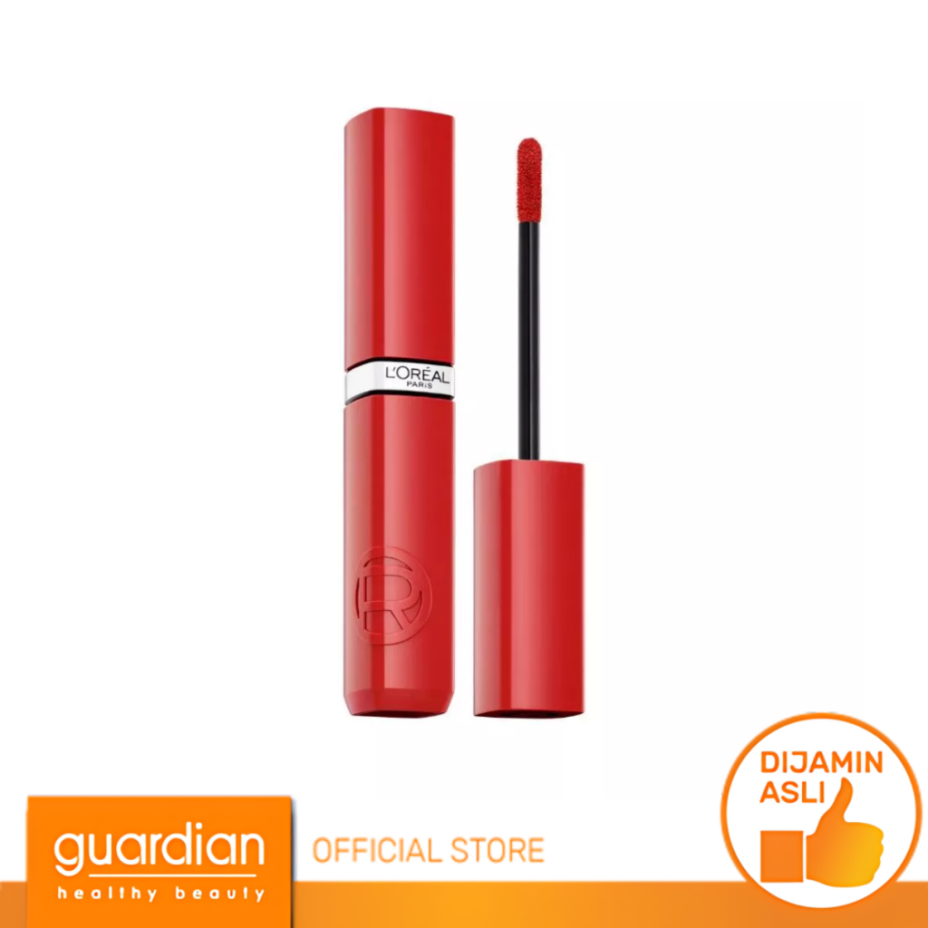 Loreal Paris Infallible Laque Resistance - Lip Cream Glossy Pigmented Nyaman Lipstik Transferproof L