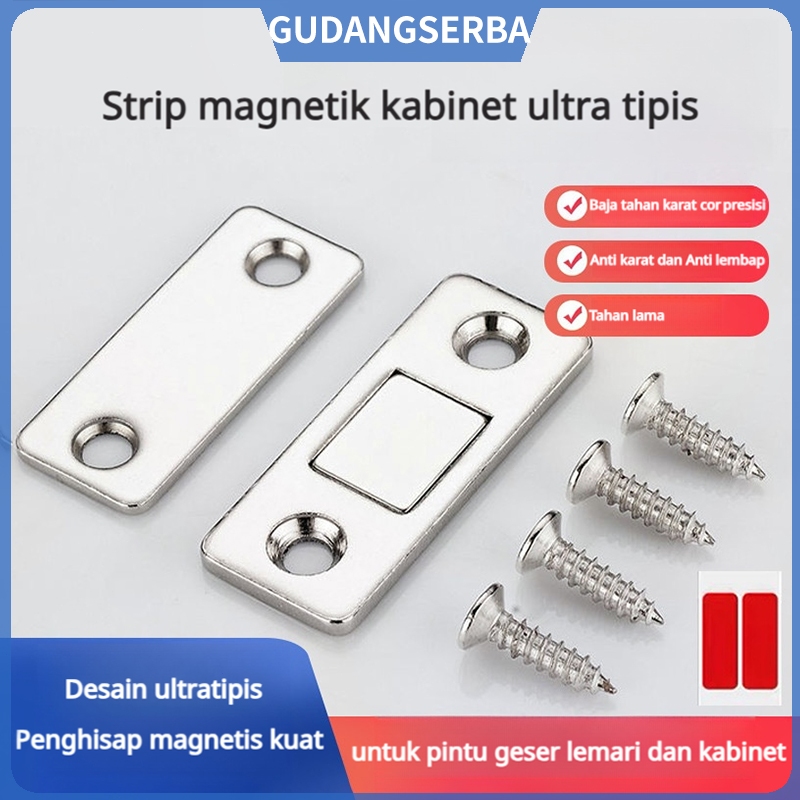 Pintu geser magnet bebas pukulan, pintu lemari pakaian, strip magnet pemancing otomatis, perangkat p