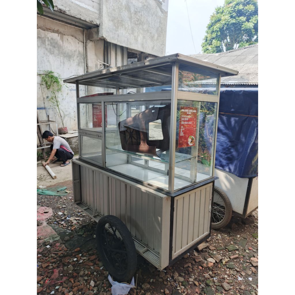 Gerobak Dagang Second